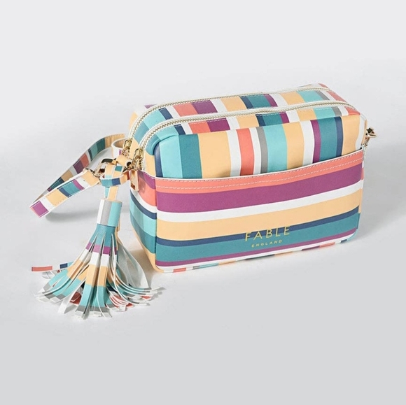 Fable Stripe Lundy- Island Camera Bag - Picture 2 of 5